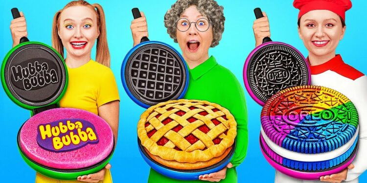 私のおばあちゃん vs シェフ クッキングチャレンジ!キッチンガジェットとツール by 123GO!