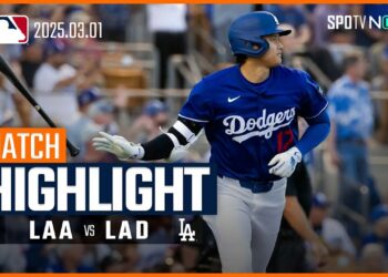 【大谷翔平が今季初実戦で菊池雄星からホームラン！】エンゼルスvsドジャース 試合ハイライト MLB2025スプリングトレーニング 3.1