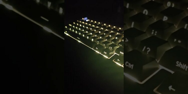 Epomaker x Aula F75 Reaper Switch 開封 #shorts  #asmr  #unboxing #開封 #ガジェット #keyboard #キーボード