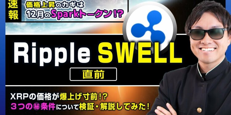 【投資】XRPが価格爆上げ間近！？SWELLよりもSparkトークンが大本命！？リップルが年末に向けて価格が上昇していくであろう3つの理由を解説してみました！