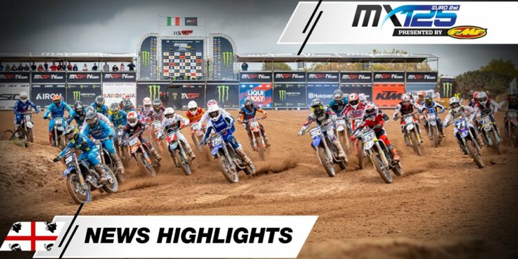 ニュースハイライト EMX125 Presented by FMF Racing レース 2 | 2025 MXGP サルデーニャ