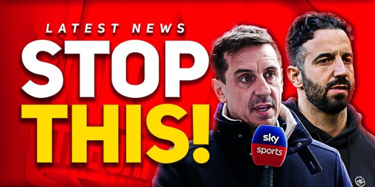 Amorim OUTBURST! Shuts Down NEVILLE'S Man Utd Attack! Man Utd News