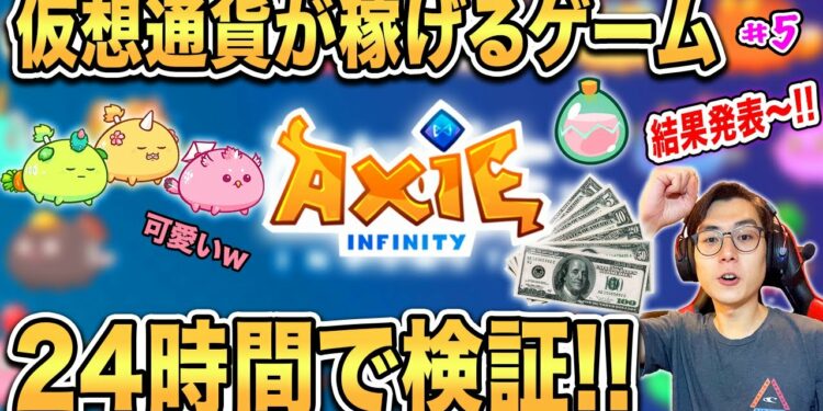 初日で$◯◯!! アクシーでいくら稼げるか検証してみた!【Axie Infinity #5】
