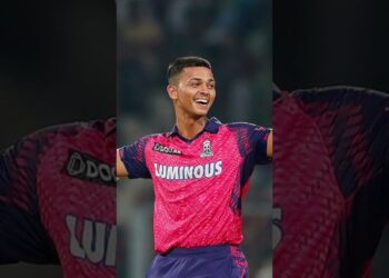 Yashasvi Jaiswal ने पहली गेंद पर जड़ा RECORD तोड़ छक्का #rcbvsrr