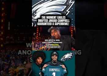The moment Eagles NEW rookie Jihaad Campbell was drafted and promised a SuperBowl win