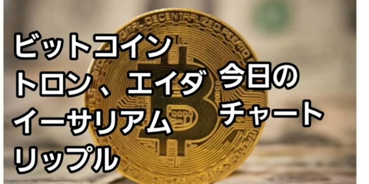 【仮想通貨初心者おじさん】11/21ビットコイン、エイダ、トロン、リップル、イーサリアム、夕方のチャート