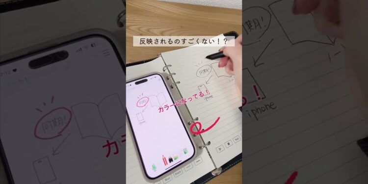 iPhoneに書ける！？不思議なノート #ガジェット #iPhone #newyes