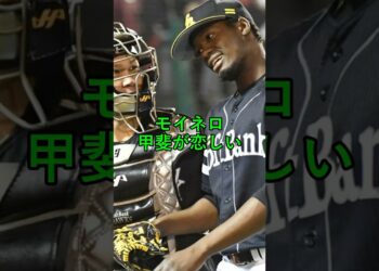 モイネロ、甲斐が恋しい #ソフトバンクホークス #ホークス #プロ野球 #プロ野球ニュース