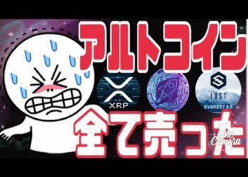 【絶対マネしないで下さい！】IOST、リップル、ステラルーメン、BATを全て売った理由と今後の戦略！【暴落中】