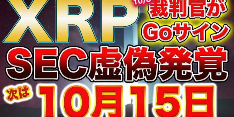 【初公開】10.8訴訟に急展開あり!SECがリップル社有利宣言!10、11月イベントもまとめて解説!【仮想通貨】【アルトコイン】