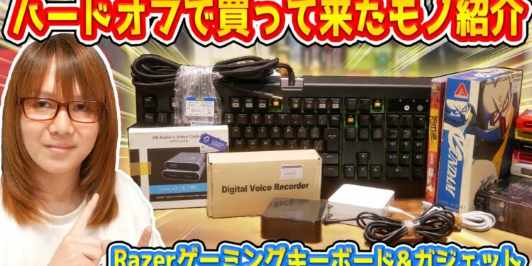 【朗報】逆輸入DVDボックス～ガジェット系まで!!ハードオフで買ったモノ紹介【ジャンク】