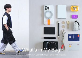 財布・スマホ・必需品を1つにする、”ほぼ手ぶら” バッグをアップデート。厳選したカバンの中身 | topologie