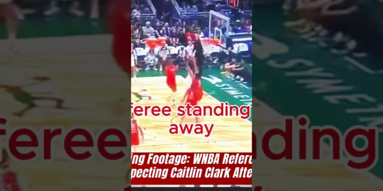 Shocking Footage: WNBA Referee Caught Disrespecting Caitlin Clark After Controversial Call!