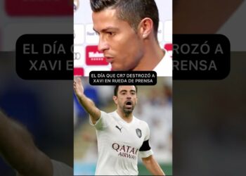 EL DÍA QUE CR7 DESTROZÓ A XAVI EN RUEDA DE PRENSA 🫣