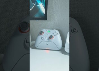 真っ白コントローラー　BIGBIG Gale Hall #コントローラー #pad #apex #apexlegends #ガジェット