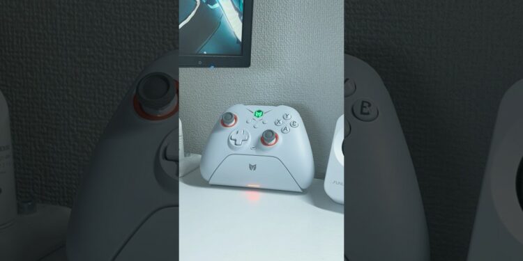 真っ白コントローラー　BIGBIG Gale Hall #コントローラー #pad #apex #apexlegends #ガジェット