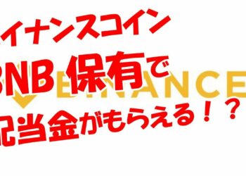 バイナンスコイン（BNB）所有で高額配当がもらえる！？