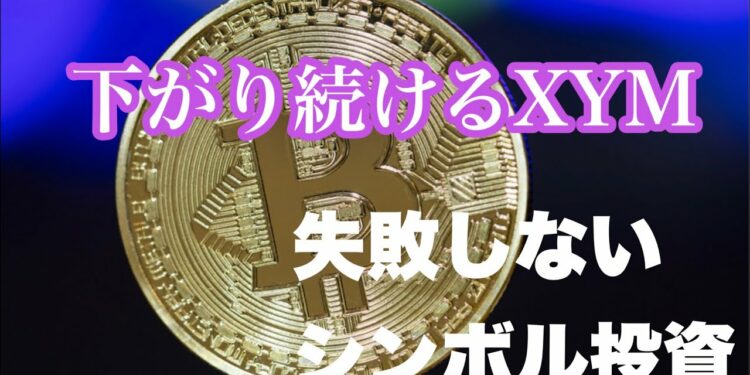 【シンボル】シンボルに限って此処までの下げを予想出来たかそれとも最大のチャンスなのか#仮想通貨#BTC#XYM