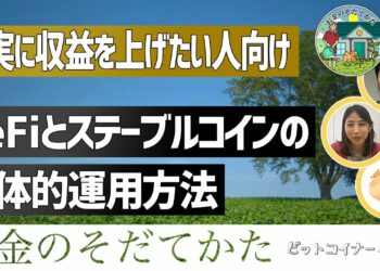 DeFiとステーブルコインを利用して確実に収益を上げる具体的手法の紹介【仮想通貨トレーダー育成 vol.26】