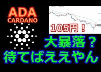 【カルダノADA 10万円勝負！】20220122  第1045話   大暴落？待てばええやん  1,747,549円（+1647.5％)