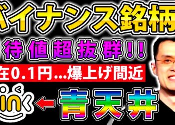【バイナンス銘柄】現在0.1円…マーケティングの天才、CEOジャスティン氏も340億円以上を投資している爆上がり目前、激熱コイン【WINkLink】【仮想通貨】