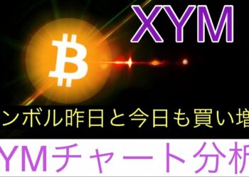 【シンボル】シンボル昨日と今日も買い増しXYMチャート分析#仮想通貨 #btc #xym
