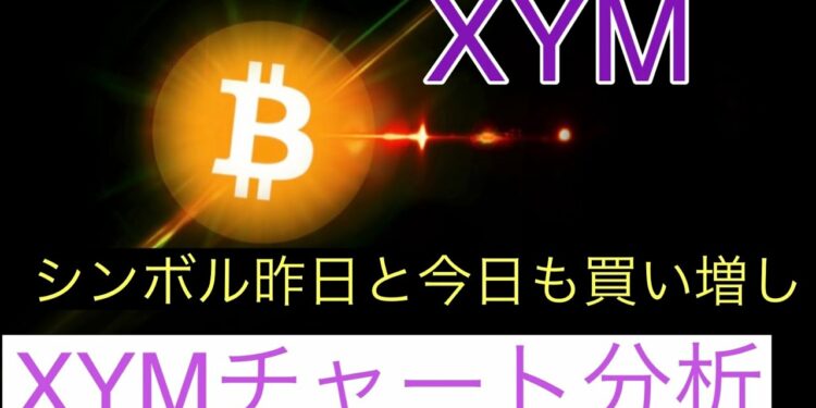 【シンボル】シンボル昨日と今日も買い増しXYMチャート分析#仮想通貨 #btc #xym