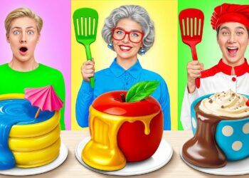 自分 vs おばあちゃんの料理チャレンジ | キッチンガジェットと子育てハック Multi DO Challenge