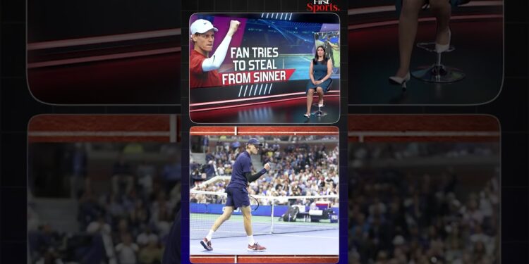 全米オープン:ファンが犯人のバッグから盗もうとしたところを目撃される | ルファ・ラマニと過ごすファーストスポーツ | N18G