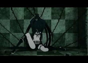 ブラック★ロックシューター（戦闘シーン）