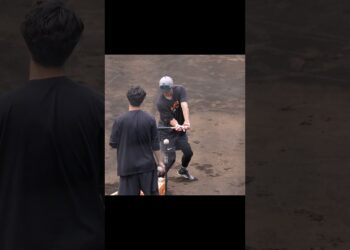 【巨人】プロ野球選手のバッティング練習 #shorts #baseball #sports #ジャイアンツ #巨人 #プロ野球