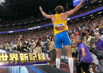 【国立総立ち！伝説の跳躍】デュプランティス、前人未到の世界新6m30！！！「男子棒高跳 決勝」【東京2025世界陸上】