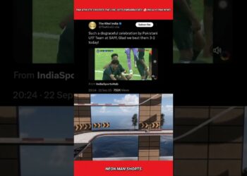 Pakistan Athlete Crosses the line, gets Embarrassed! 🤡 India Vs Pak News #shorts