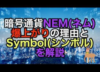 暗号通貨NEM(ネム)の爆上がりの理由とSymbol(シンボル)を解説　初級セミナー2020.12.7