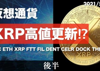 【FTT、FIL、DENT、CELR、DOCK、THETA】リップル高値更新⁉︎アルトコイン祭りの再来か【5月1日 相場分析】後半