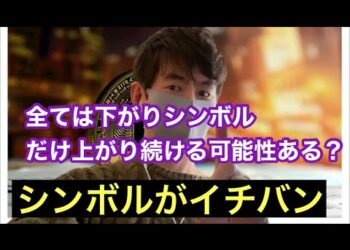 【シンボル】仮想通貨上昇中　まさかのシンボルだけ上がり続ける可能性はある？シンボルチャート分析#仮想通貨#btc#XYM