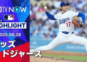 【“749日ぶりの勝利”大谷が5回1失点、今季最多9奪三振の快投！レッズは今季初のスイープ負け】レッズvsドジャース 試合ハイライト MLB2025シーズン 8.28