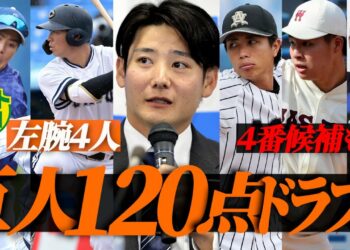 【一本釣り】阿部巨人のこだわり…先発ローテ６人！ ドラ１・竹丸和幸から育成でも即戦力指名【ドラフト報知】