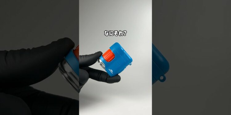 顕微鏡で角栓とか見るの、なんか癖になるよね　#ガジェット #ガジェット紹介 #レイメイ藤井 #ハンディ顕微鏡