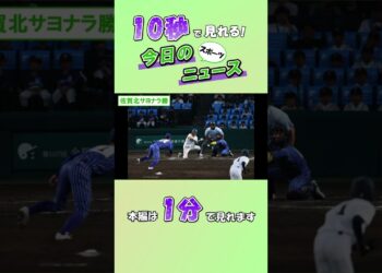 【スポーツニュース】佐賀北サヨナラ勝【8月9日】