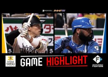 2025年10月18日 福岡ソフトバンク対北海道日本ハム 試合ハイライト