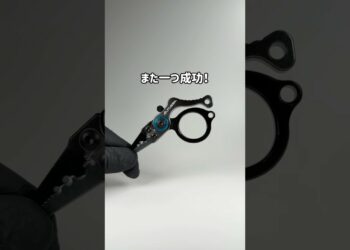 指がぷるぷる震えてる… #ガジェット #ガジェット紹介 #flissa #ミニフィッシングプライヤー