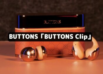 聴くより“まとう”イヤーカフ型イヤホンが美しい｜BUTTONS Clip