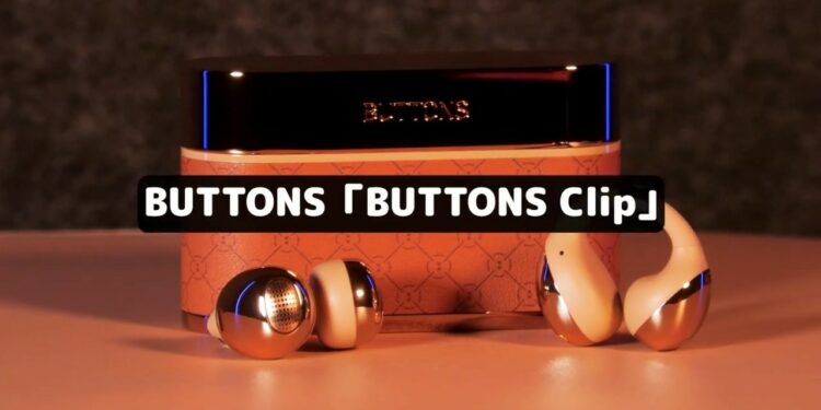 聴くより“まとう”イヤーカフ型イヤホンが美しい｜BUTTONS Clip