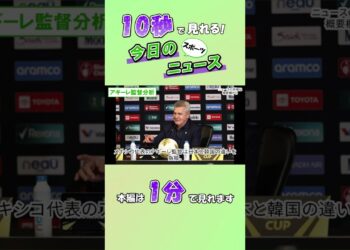 【スポーツニュース】アギーレ監督分析【9月11日】