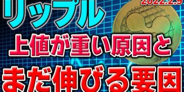【リップル/XRP】中期的に大幅上昇のサイン?!リップル裁判もリップル社優勢?!現在伸び悩んでいる原因も併せて解説