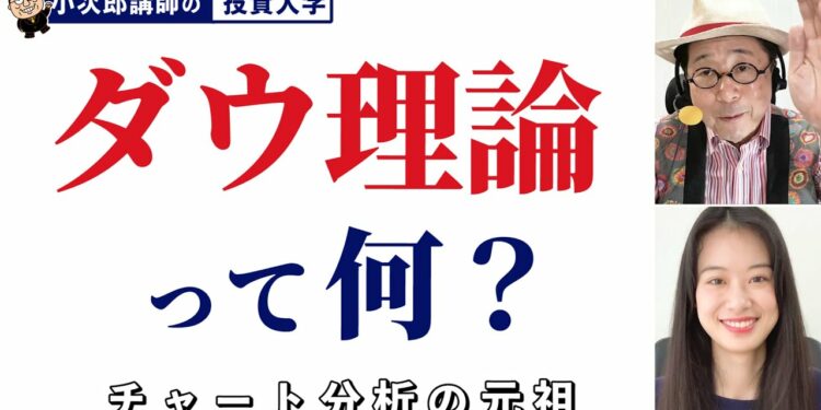 ダウ理論って何? / 100年経った今でも通用するの?【チャートの見方⑮】-75限目-