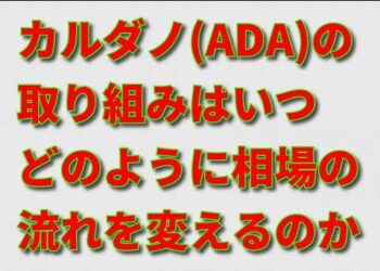 カルダノ(ADA)の取り組みが相場の流れを変えるのはいつ？バグ発見報奨金を2倍にして大きな需要に備える！