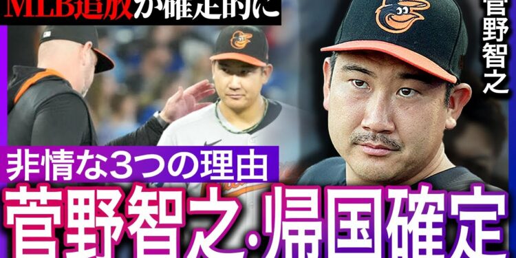 チーム最多勝・新人王候補でもMLB追放が確実…菅野智之の巨人復帰を確定的にする「3つの非情な理由」に言葉を失う…【メジャーリーグ】