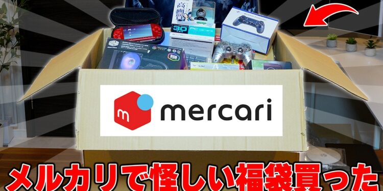 【福袋】メルカリで中身の分からない「ガジェットミステリーBOX」買ってみたら…